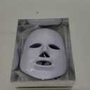 LOUDYKACA Led Face Mask Light Therapy, Red Light Therapy for Face, 7-1 Colors LED Facial Skin Care Mask