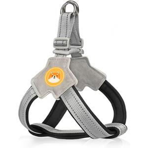 COODEO Anti-Pull Dog Harness with Breathable Mesh Padding, Reflective Strips, Anti-Escape Design, Quick Adjustable Fit for Training & Walking, 2XL