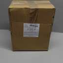 Ohmlove 4 Packs Storage Bins with Bamboo Lids - Plastic Storage Containers with Lids Stackable Storage Box: Storages Baskets for Organizing Desktop Closet Playroom Classroom Office, Black