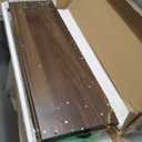 Furinno PASIR Book Shelf, 3-Tier Bookshelf, Storage Shelves Bookcase, 9.7 x 23.7 x 31.5, for Living Room, Bedroom, Home Office, Columbia Walnut