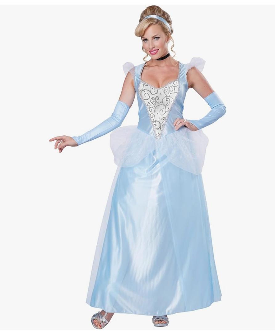 California Costumes Women's Classic Cinderella Long Dress XL