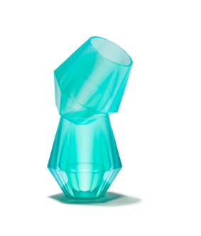 4pack Diamand Silicon Wine Glasses Cup 9oz