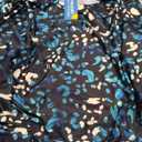 Halcurt Women's Plus Size Short Sleeve Rash Guard Swim Shirt Tie Drawstring UPF50+ Sun Protection Swimsuit Top Colorful Leopard 4XL