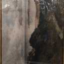 InSimSea Framed Canvas Wall Art Vintage Decor, Seaside Path Wilderness Landscape Paintings Artwork, Large Prints, Vintage Hanging Wall Decorations for Living Room Bedroom Bathroom, 20"x30" (Massachusetts Coast)