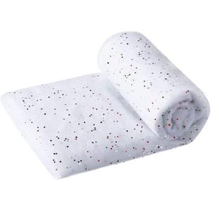 KENANLAN Christmas Snow Blanket 30x40 inches Christmas Artificial Snow Glitter Decoration Fake Snow Sheet White Cotton Rolls Christmas Snow Rug for Christmas Decoration