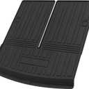 Flat Face Cargo Liner Rear Trunk Mat Trunk Cargo Luggage Boot Tray Mat Long Stripes and Interval Pattern for Volkswagen Tiguan 2018-2024 7 Seats