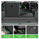 Cargo Liner for VW Volkswagen Atlas 2018-2025 2026 (Not for Cross Sport), All Weather Cargo Mats for Atlas Accessories, Heavy Duty TPE Trunk Mat, Car Accessories
