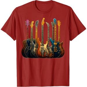 Guitars guitarists gift T-Shirt Size XL