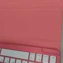 Harvopu Compatible for iPad Air 11 Inch/Air 5th 4th Generation Case with Keyboard - Folio Keyboard Cover with Pencil Holder for iPad Air 11-inch M4/M3/M2 (2026/2025/2024), Air 5/Air 4 (Hot Pink)