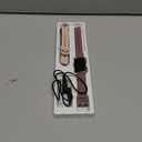 Health Fitness Tracker Smart Watch with 24/7 Heart Rate, Blood Oxygen, Sleep Tracker, Pedometer, 3 Colorful Bands & 3ATM Waterproof Activity Tracker with Step Calorie Counter, Smoke Violet