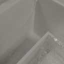 Leinuosen 7 Pcs Extra Large Buffet Risers Set 10" to 16" Rectangle Acrylic Display Box Catering Dessert Table Riser Food Display Decorative Stand with Hollow Bottom for Catering Supplies(White)