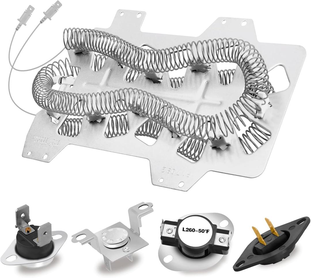 DV395ETPASU/A1 DV400EWHDWR/AA DV448AEP/XAA DV456EWHDWR/AA Dryer Heating Element for Samsung DVE45N5300V/A3 DVE45T6000W/A3 DVE50R5400W/A3 DV45H7200EW/A2 DV50F9A6EVW/A2 DV330AEB/XAA