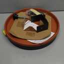 Heated Bird Bath for Outdoors for Winter, 3 Easy Ways to Mount Detachable Bird Bath Bowl, 75W Heated Bird Baths with Thermostatically Controlled for Garden Yard Patio Lawn, Terracotta