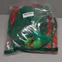 Suhine 12 Pcs Women Christmas Elf Costume Santa's Helpers Dress Outfit Elf Hat Bells Ears Shoes Xmas Fancy for Party (XL)