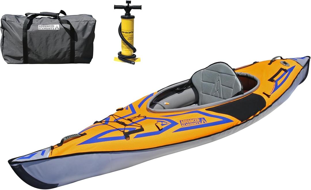 Advanced Elements - AdvancedFrame Sport Inflatable Kayak - Lightweight Day Touring Kayak with Bag and Pump