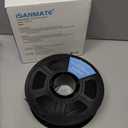 iSANMATE TPU Filament 1.75mm 95A Black, 1kg/2.2lbs TPU High Speed Flexible 3D Printer Filament for FDM 3D Printers,Dimensional Accuracy +/- 0.03mm, 50-200mm/s