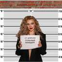 Zliisang 5.9 x 3.9ft Mugshot Backdrop for Photoshoot Arrested Height Photography Background Photo Booth Props Murder Mystery Party Decorations Mugshot Signs for Birthday Bachelorette Party