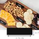 200 Chalkboard Labels for Containers, Removable Black Jar Labels Stickers with Chalk Marker, Reuseable Pantry Containers and Storage Bin Organization