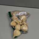 Artificial Garlic String, 1 Pack Simulation Artificial Lifelike Fake Vegetable Artificial Garlic Hanging String Photography Props for Home Office Kitchen Harvest Decoration (White Garlic, 1pc)