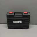 Electric Mini Leaf Blower, Powered Handheld Blower Leaf, Adjustable Wind Speed Cordless 21V Battery Blower with 2 Rechargeable Batteries and Charger, Toolbox, for Yard Leaf & Snow Removal(Black)