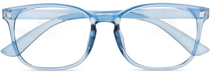 Blue Light Blocking Glasses - Fashion Square Eyeglasses, Anti UV Ray Computer Gaming Glasses Blue Blockers for Women/Men