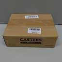 2 Inch Caster Wheels, Casters Set of 4, Heavy Duty Casters Load 2200lbs, Locking Swivel Plate Industrial Casters, Low Gravity Center Castor for Furniture and Workbench