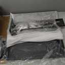 Retractable Stainless Steel Wall Rack, Commercial Storage Rack, countertop Multifunctional Storage Bracket, Kitchen Seasoning Rack for Electric Oven Microwave (16"~25.5" Black)