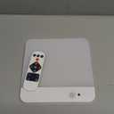 Combuh Battery Operated Ceiling Light, Rechargeable Motion Sensor Lighting with Remote, 3 Colors Waterproof Magnetic Cordless Lamp for Closet, Shower, Pantry, Garage, Hallway, 7.87Inch, Square (1pack)