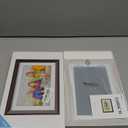 Dragon Touch Digital Picture Frame WiFi 10 inch IPS Touch Screen Digital Photo Frame Display, 32GB Storage, Auto-Rotate, Share Photos via App, Email, Cloud, Classic 10 Brown (White wood)