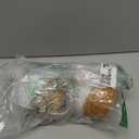 SALKING Essential Oil Diffuser (Set of 2), 100ml Small Aromatherapy Diffuser with Auto Shut-Off, Ultrasonic Diffusers for Essential Oils, Cool Mist Humidifier with Warm White Lights, for Office Home