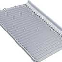 19.2" Steel Ash Pan for Nexgrill 810-0025 Charcoal Grills, Ash Pan Drip Pan Replacement Parts for Nexgrill Charbroil Grill 810-0025