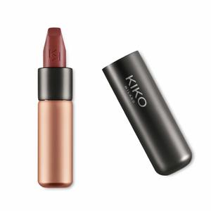 KIKO Milano Velvet Passion Matte Lipstick | Creamy Matte Lipstick (319 Chocolate)