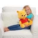Disney Classics Winnie the Pooh 2 Pound Weighted 17-inch Plush, Officially Licensed Kids Toys for Ages 2 Up by Just Play