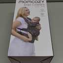 Momcozy Baby Carrier - Ergonomic, Cozy and Lightweight Carrier for 7-44lbs, Effortless to Put On, Ideal for Hands-Free Parenting, Enhanced Lumbar Support, Purehug for Infant to Toddler, Black