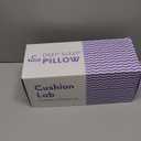 C CUSHION LAB Deep Sleep Pillow, Patented Ergonomic Contour Design for Side & Back Sleepers, Orthopedic Cervical Shape Gently Cradles Head & Provides Neck Support & Shoulder Pain Relief - Calm Grey