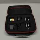 Dunzy 8 Pcs Ghost Hunting Equipment Kit, Include 1 Emf Meter 1 Spirit Ghost Hunting Research Case 1 Voice Recorders 1 Flashlight 1 Speaker 2 Motion Light up Cat Balls and 1 Fm Radio(Emf Meter 1)