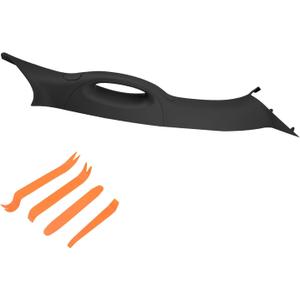 HQPASFY A Pillar Interior Trim Handle 4L3Z1503598AAA, Passenger Side Black