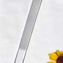 4 x Glass Nail File with Case - Long Glass Nail Buffer for Shining Natural Nails and Smooth Natural Nail Edges, Nano Nail File (2, Count)