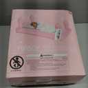FUNBOY Kids Pink Castle Sleepover Travel Bed & Air Mattress. Perfect for Sleepovers. Includes Carrying Storage Bag, Twin