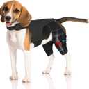 Dog Knee Brace for Torn ACL Hind Leg, Dog Leg Braces for Back Leg Support with 4 Metal Stabilizers Helps with Torn CCL, Luxating Patella, Ligament Injuries, Hip Dysplasia,M