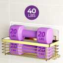 ODesign Shower Caddy 3 Pack SUS304 Stainless Steel-No Drilling-Shower Bathroom Shelves Rack,Rustproof Wall Mounted,Adhesive Shower Shelf Basket Organizer-Golden