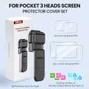 STARTRC Gimbal Protective Cover for DJI Osmo Pocket 3 Creator Combo, Anti-Fall Storage Handheld Camera Lens Screen Protector for Xtra Muse Accessories