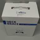 Cervical Traction Device, Adjustable Neck Stretcher for Pain Relief, Lightweight Neck Support Brace for Cervical Spine Decompression, Ergonomic Design for Home, Office & Travel Use (White Blue)