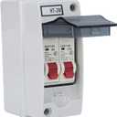2 Way Distribution Box with Distribution Case for Outdoor (20A 32A)