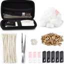 Lighter Repair Kit, Vintage Lighter Repair Kit, Lighter Accessories Repair Kit Tools for Fluid Lighter, Petrol Lighter Repair and Maintenance Kit