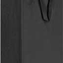 efluky Slim Laundry Hamper with Wheels, Rolling Laundry Basket for Clothes, Small Laundry Basket for Bedroom, Dorm and Laundry Room, 75L (19.8 Gallons) Black