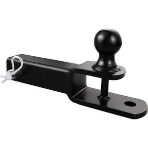 YIYITOOLS ATV/UTV Hitch Adapter with 2 inch Trailer Ball Fit for 2 inch Hitch Receiver,3 in 1 Ball with 5/8 inch Pin