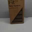 SONGMICS Shoe Rack, 3-Tier Shoe Organizer, Metal Storage Shelf, Upright or Upside Down, for 20-24 Pairs, Stackable, for Entryway, 11.8 x 46.1 x 21.7 Inches, Black ULSA033B01