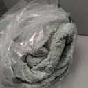 Bedsure Sherpa Fleece Twin Size Blanket for Bed - Herringbone Pattern Room Decor, Thick and Warm Christmas Blanket for Winter, GentleSoft Fuzzy Cozy Gifts for Women, Dark Green, 60x80 Inches