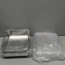 6-Pack Stainless Steel Food Storage Containers with ClearLids - Stackable Metal Meal Prep Boxes for Lunches, Leftovers & Kitchen Organization, BPA-Free & Dishwasher Safe73oz/10X7.68X2.1